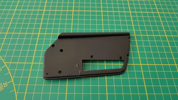 Panneau intérieur de portière droite 89A n°89 Porsche 911 Carrera RS 2.7 1/8 1/8ème Altaya #B37