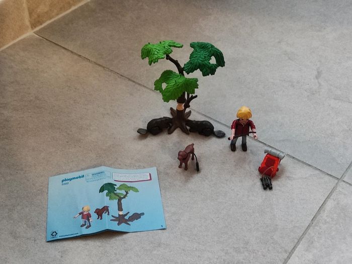 Playmobil 5562 Randonneur avec castors