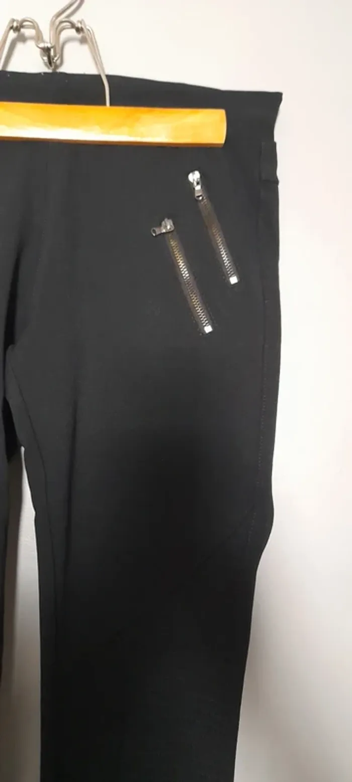 Pantalon skinny avec zip - photo numéro 2