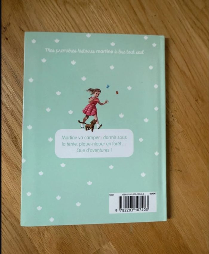 Livre Je commence à lire Martine fait du camping - photo numéro 7