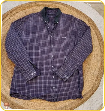 Chemise à carraux homme Mise au Green – Taille XL – Très bon état
- Violet