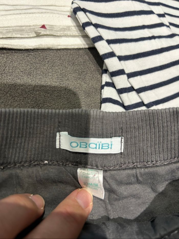 Lot 23 mois  t shirt manche longe et pantalon - photo numéro 7