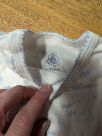 Lot de 2 bodies croisés 1 mois