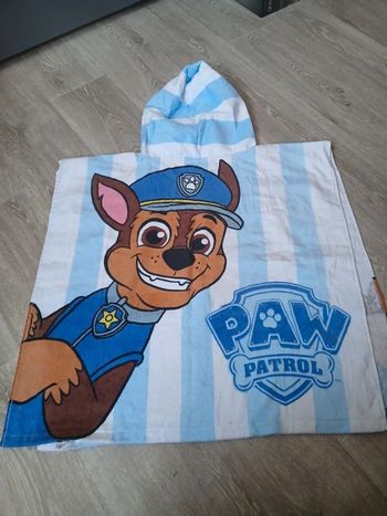 Cape de bain pat patrouille neuve