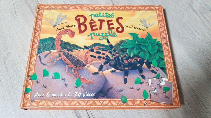 Livre Puzzle Petites bêtes