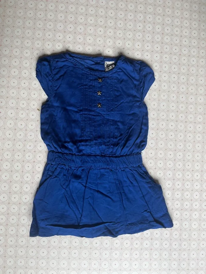Robe bleu tao 9 mois