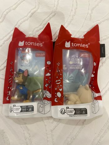 LOT TONIES CHASE PAT PATROUILLE + DOUDOU NOUNOURS