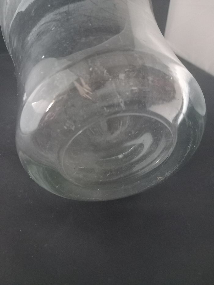 Vase en verre gris - photo numéro 5