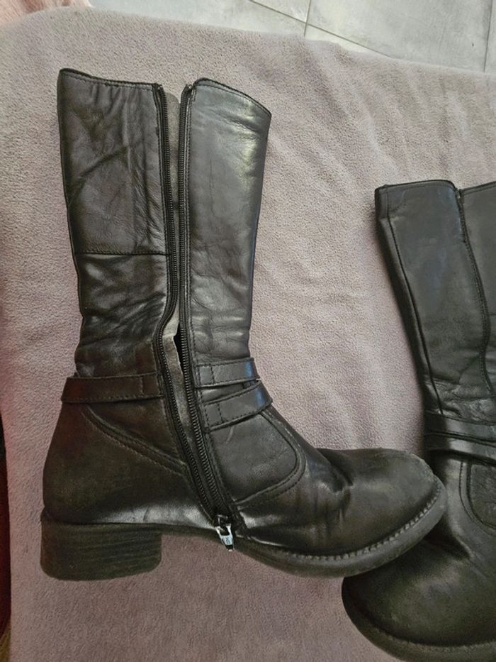 Botte noir - T36 - photo numéro 4