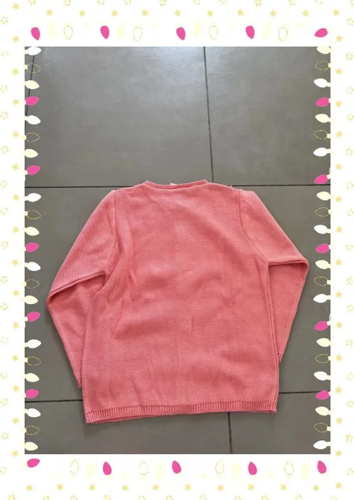 Gilet rose enfant fille taille 10 ans lililotte - photo numéro 4
