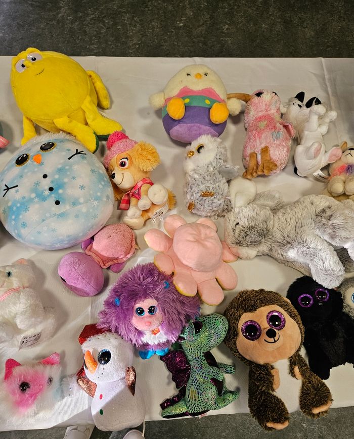 Peluches  diverses le  lot - photo numéro 3