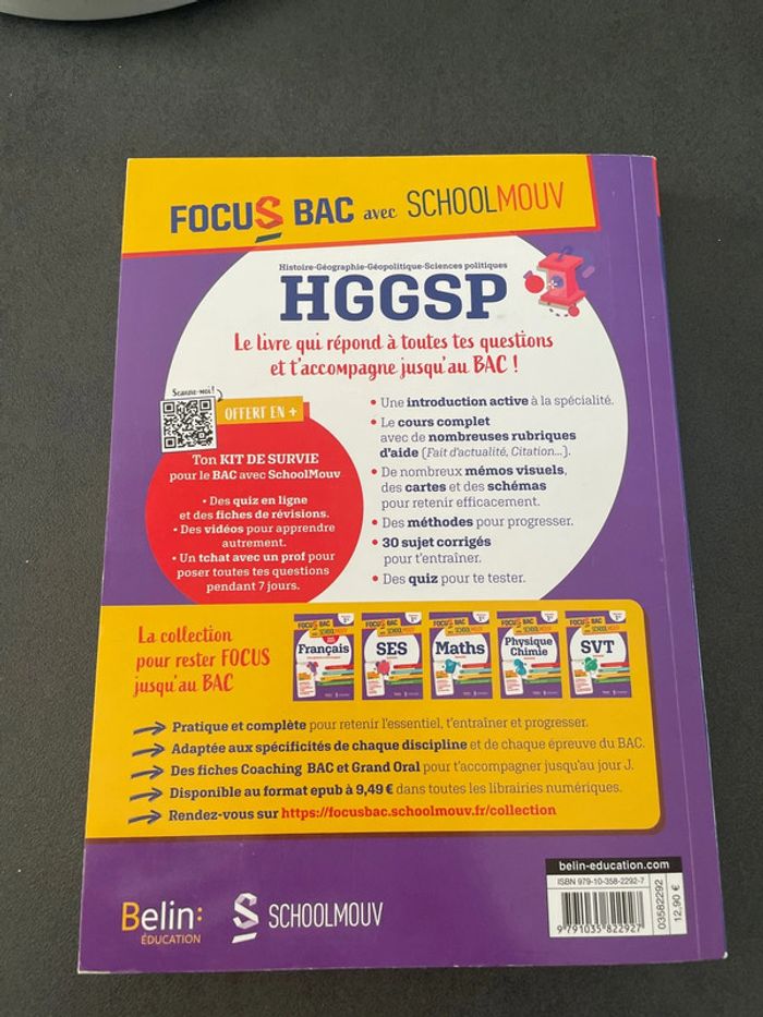 Schoolmouv hggsp spécialité histoire géo bac lycée première - photo numéro 2