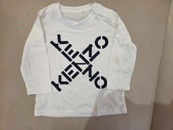 T Shirt manches longues Kenzo 9 mois