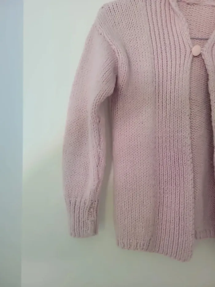 Veste fille fait main - photo numéro 5
