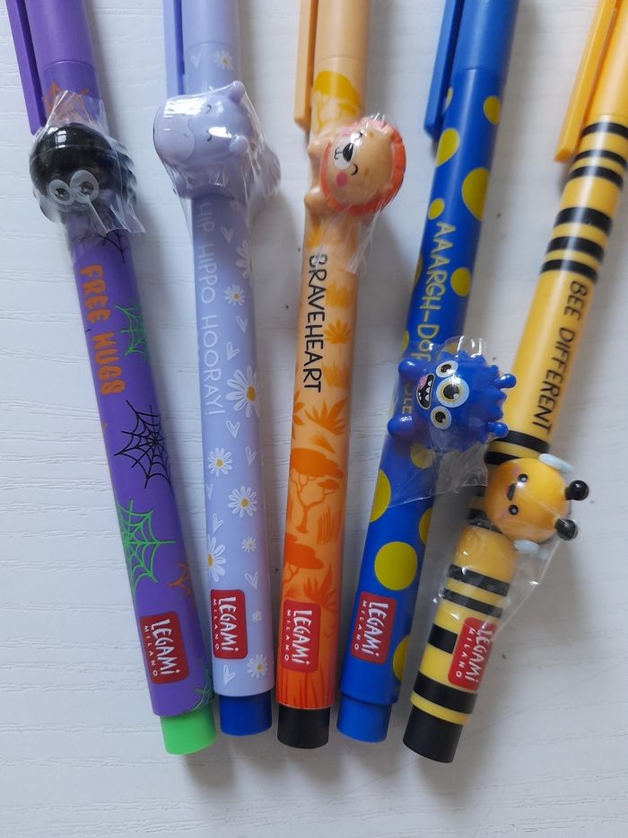 5 Stylos Legami Lovely Friends - photo numéro 2