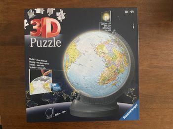 NEUF - Puzzle 3D Globe Terrestre Lumineux- RAVENSBURGER - 540 pièces