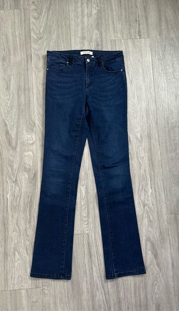 Jean denim bootcut bleu brut NafNaf T36 S