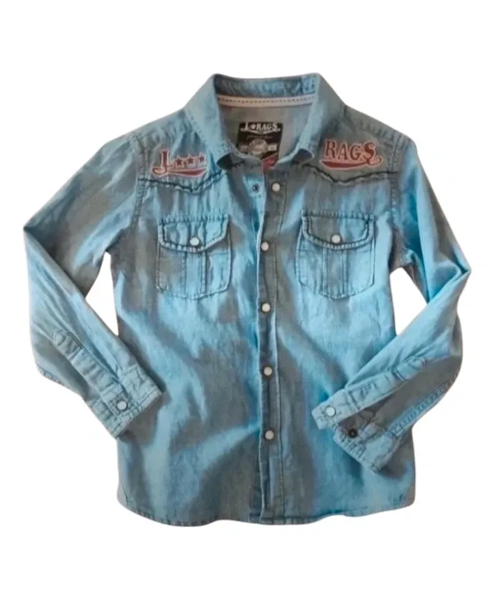 Magnifique  chemise  en jean taille 4 ans