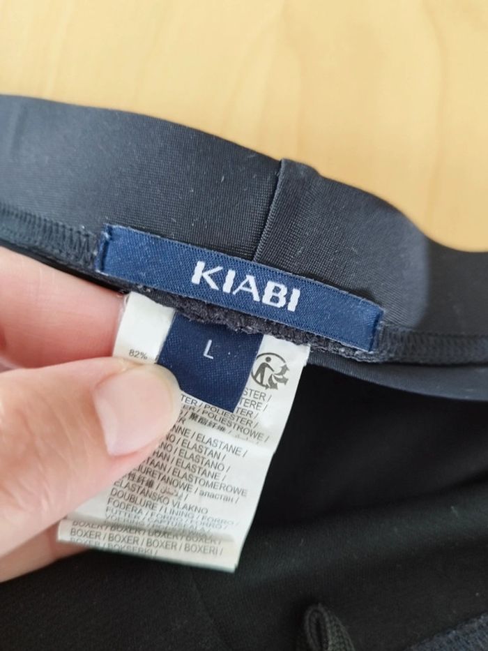Maillot / boxer de bain homme taille L Kiabi noir - photo numéro 3