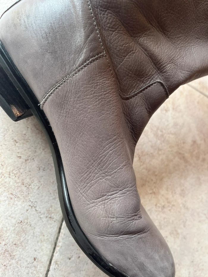 Botte en cuir Pierre Cardin 38 - photo numéro 15