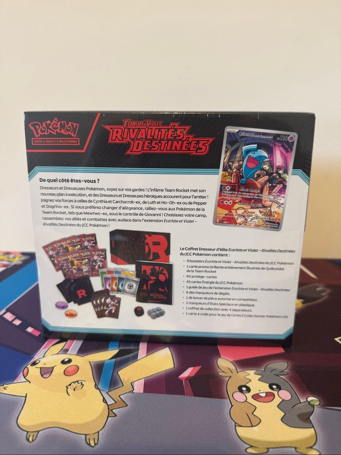 Pokémon Etb ev10 rivalités destinées - photo numéro 3