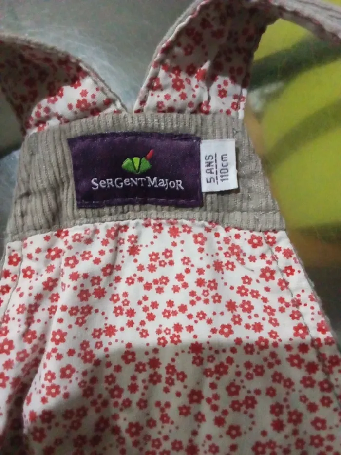 Robe sergent major 5 ans - photo numéro 3