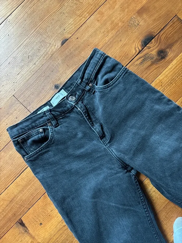 Jean noir Mom – Mango – Taille 38 - photo numéro 3