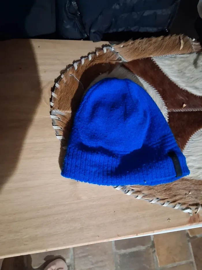 Bonnet bleu taille 2 ans décathlon