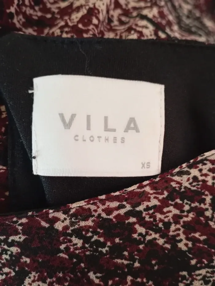 Robe VILA imprimée taille xs - photo numéro 6