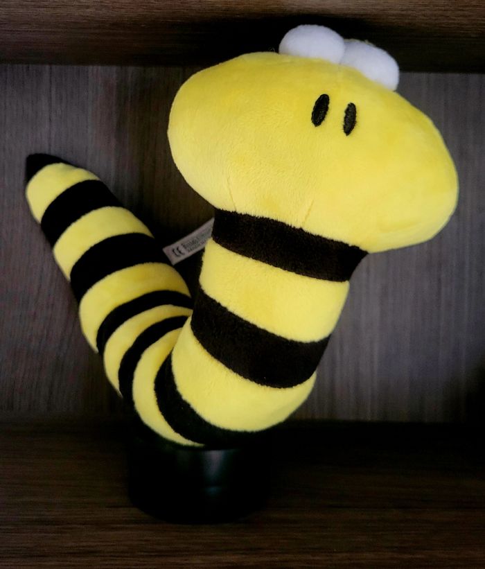 Peluche serpent Tricot Rayé - photo numéro 2