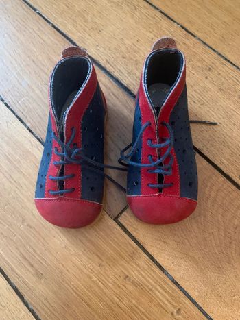 Chaussures cuir t.18
