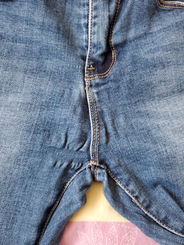 Jeans bleu fille T27 8/10 ans - photo numéro 6