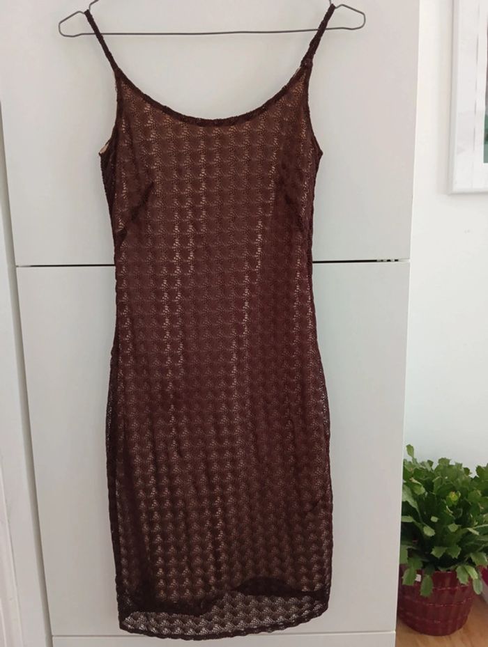 Robe vintage crochet taille 34 estimée