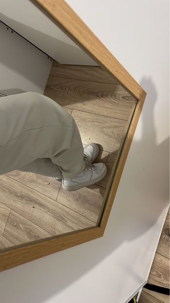 Nike air force 1 mid triple White