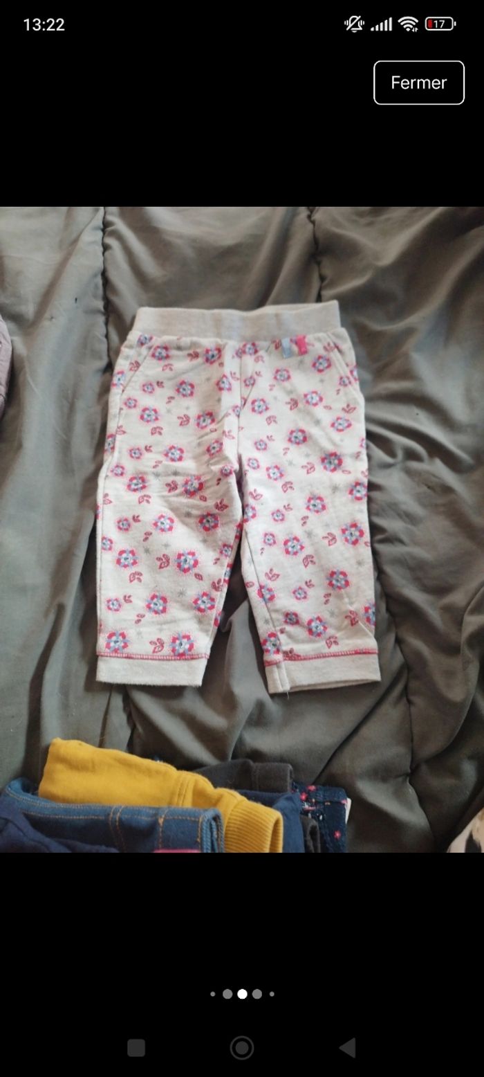 Lot de pantalon leggins bébé fille - photo numéro 10
