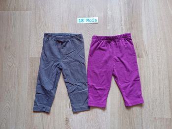 Lot de 2 leggings