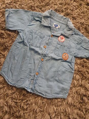 Chemise sans manches 24 mois