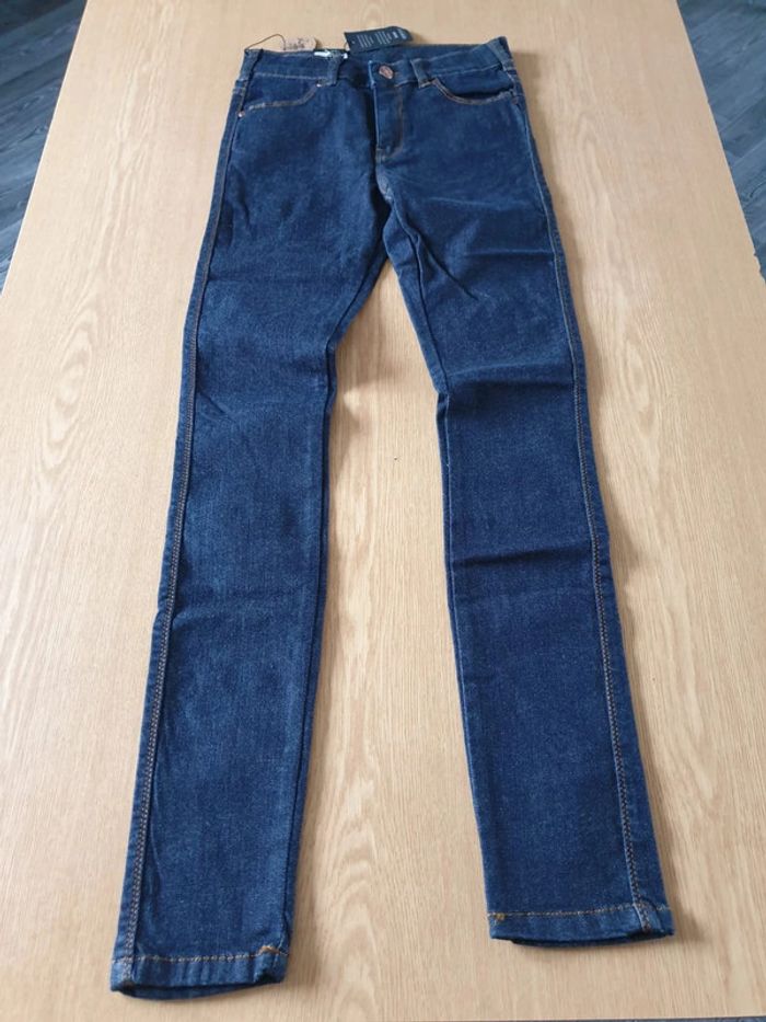 Jean femme Drdenimjeans second skin XS long 99cm bleu foncé