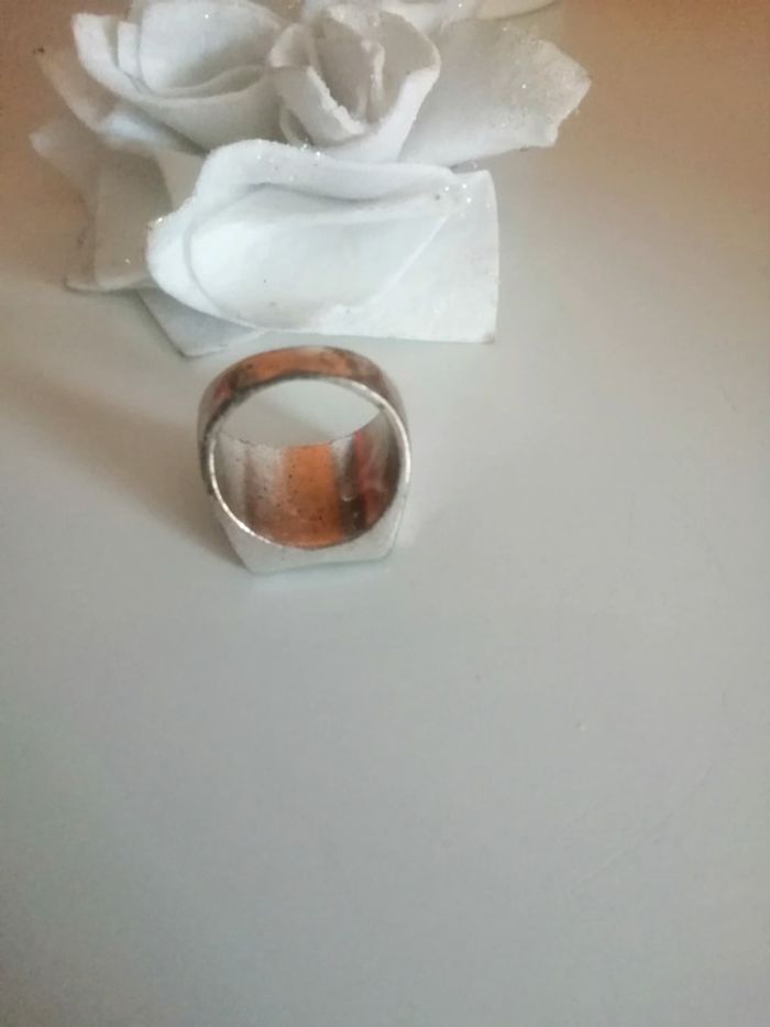 🌸Bague chevalière mixte à motifs ethniques Taille64 "Vintage" 🌸 - photo numéro 5