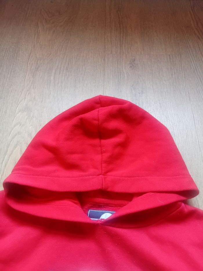 Sweat à capuche rouge et blanc  Fila Taille 12/ 13 ans - photo numéro 5