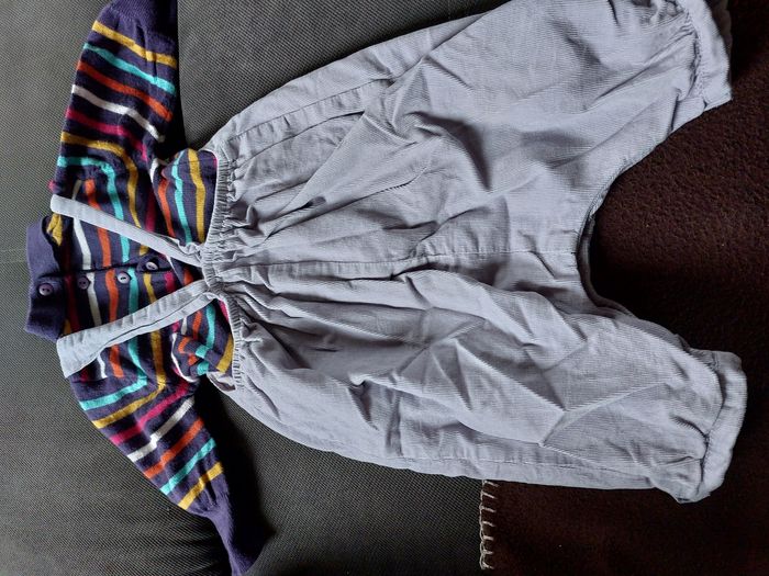 Ensemble salopette et pull 3 mois - photo numéro 2