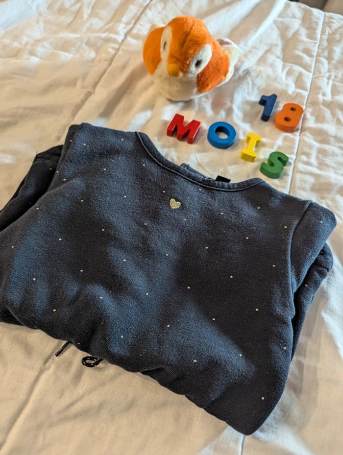 Robe bleu marine - 18 mois - photo numéro 5