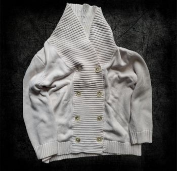 🤍 Pull femme Ralph Lauren – Taille M – Double boutonnage élégant