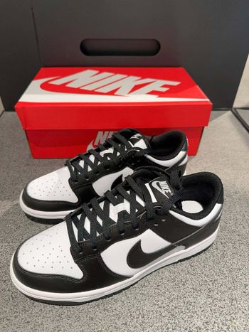 Nike Dunk LOW RETRO “Panda White Black 42.5