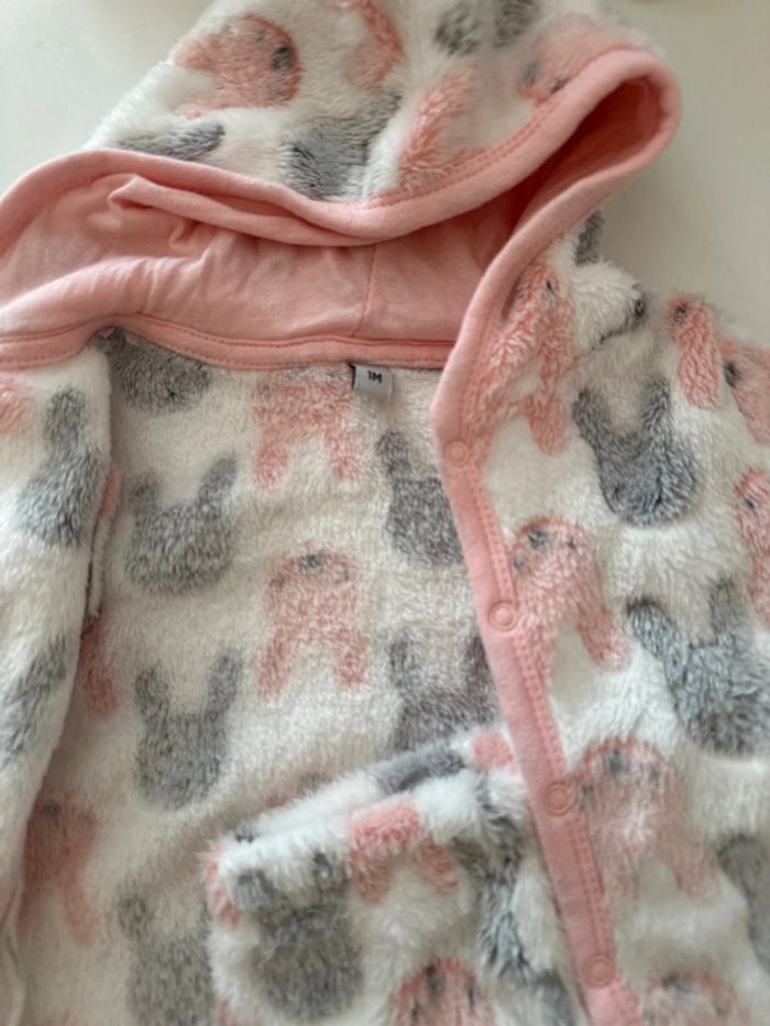 Survêtement bébé 1 mois matière polaire douce et chaude - photo numéro 3