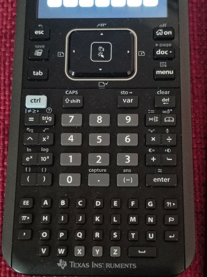 Calculatrice ti nspire cx cas - photo numéro 3