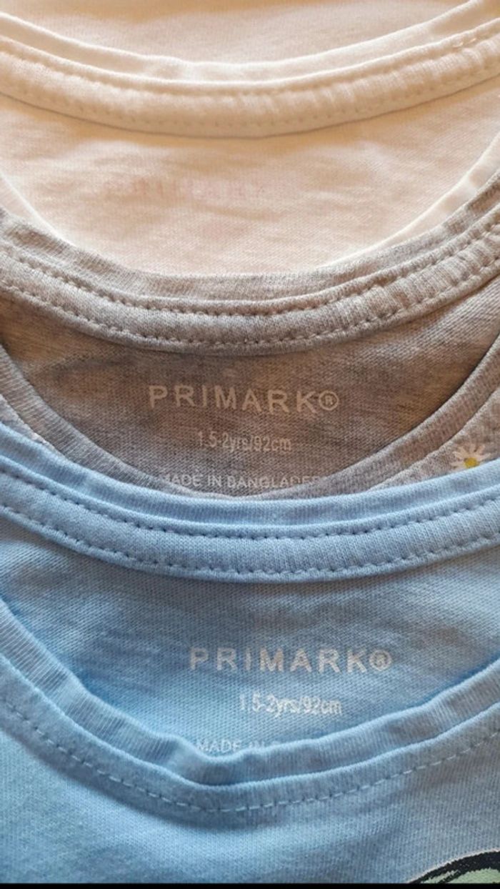 Lot de 3 tee-shirts manches courtes 1,5-2 ans - photo numéro 6