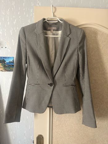 Veste H et M pied de poule