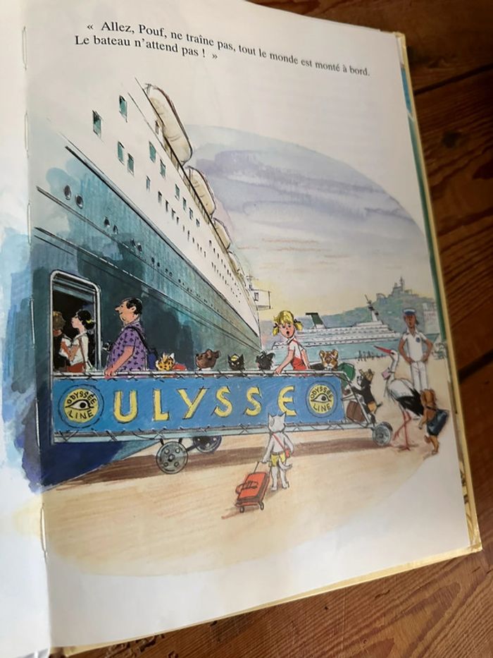 Livre la croisière de Caroline gilet sauvetage cigogne bd Pierre Probst - photo numéro 4