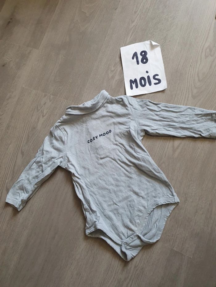 Body sous pull 18mois